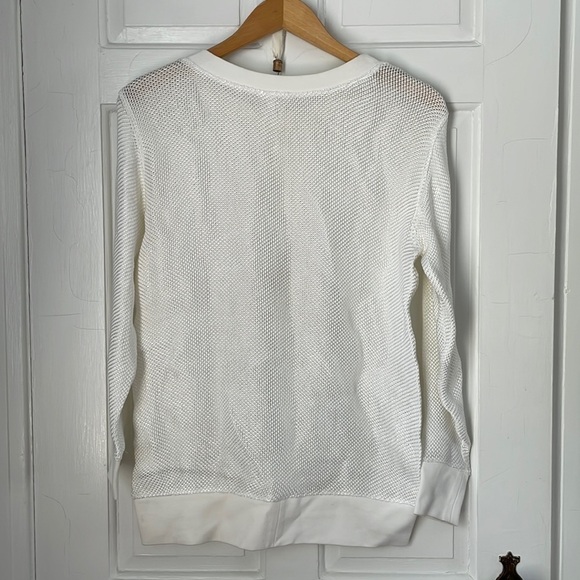 Helmet Lang Fishnet Pullover - Picture 3 of 6